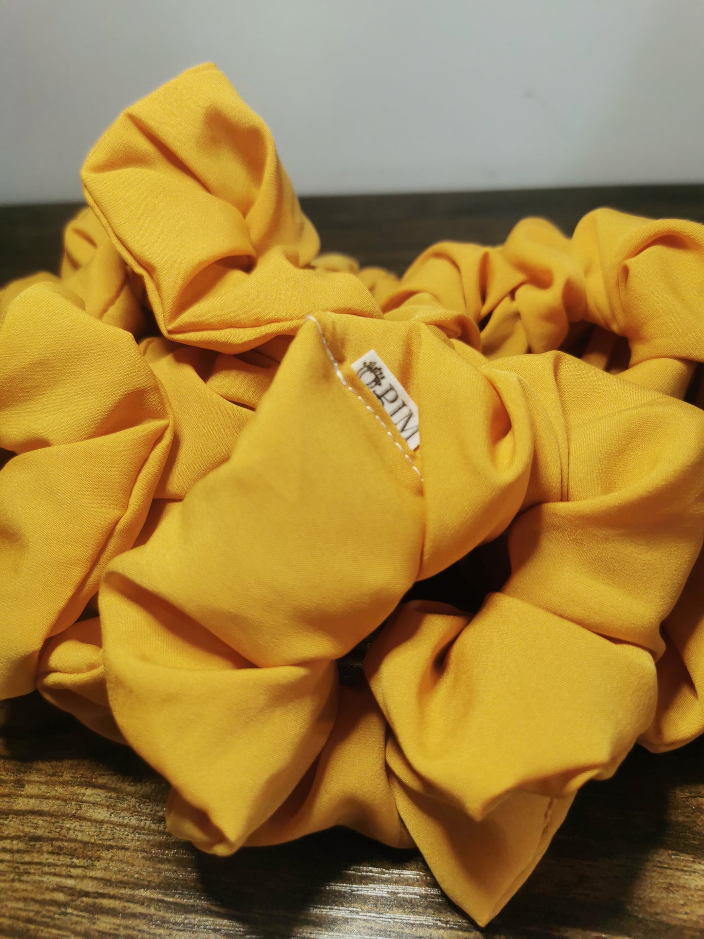 Sunflower Yellow Scrunchies